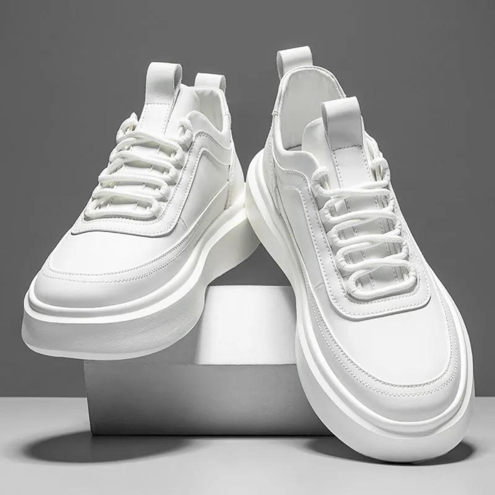 Chaussures pour hommes - Respirantes et légères - Design moderne - Noir-5