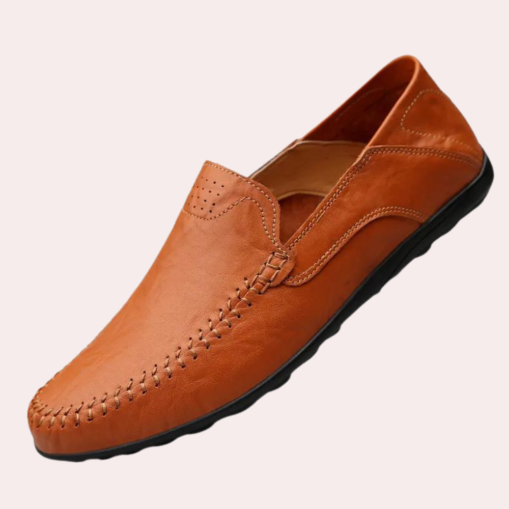 Image variante pour Mocassins pour hommes - Design intemporel - Mocassins noirs confortables - Élégants et polyvalents-1