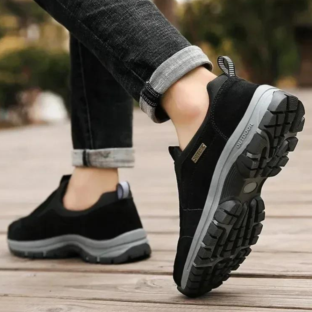 Chaussures d'aventure pour hommes - Légères et confortables - Antidérapantes - Bleu-3