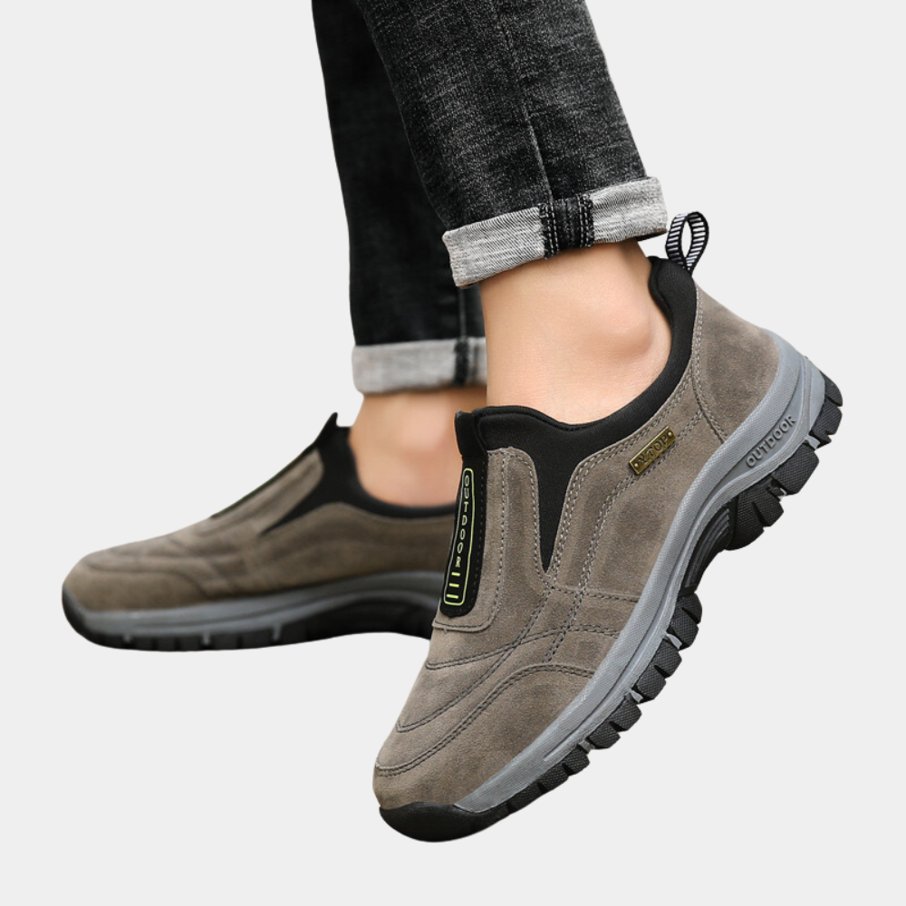 Chaussures d'aventure pour hommes - Légères et confortables - Antidérapantes - Bleu-4