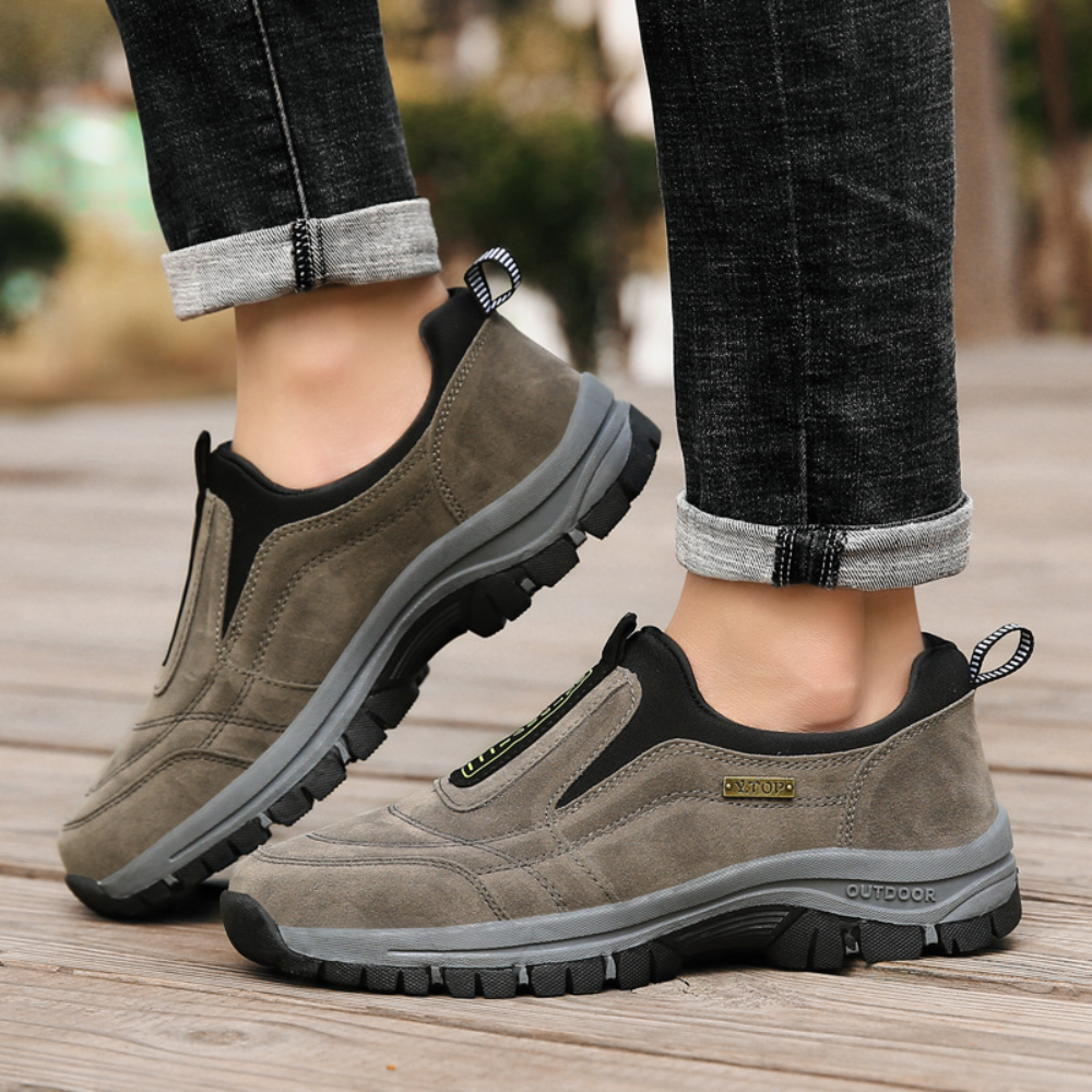 Chaussures d'aventure pour hommes - Légères et confortables - Antidérapantes - Bleu-6