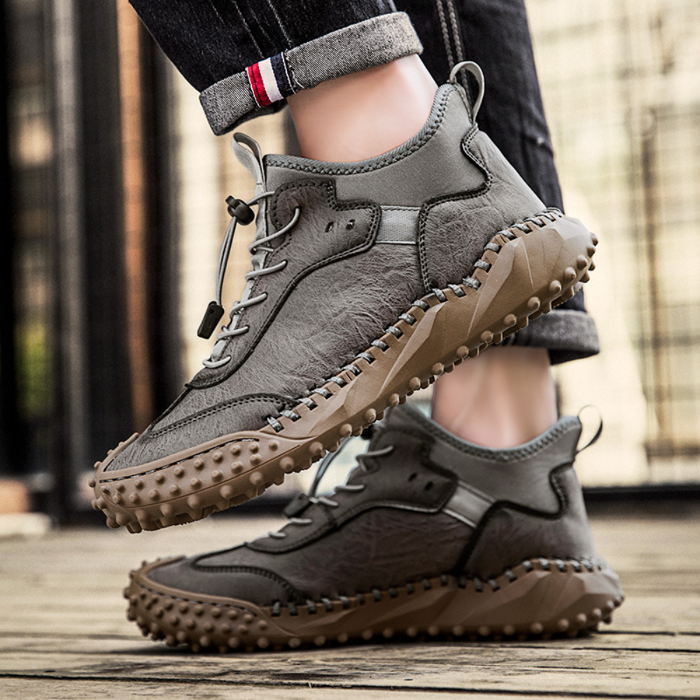 Chaussures de plein air pour hommes - Adhérence robuste - Élégantes et confortables - Noir-3