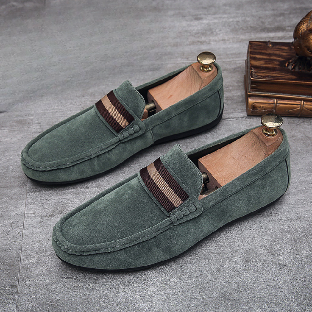 Mocassins pour hommes - Slip-On de luxe - Confortable & Stylé - Noir-5