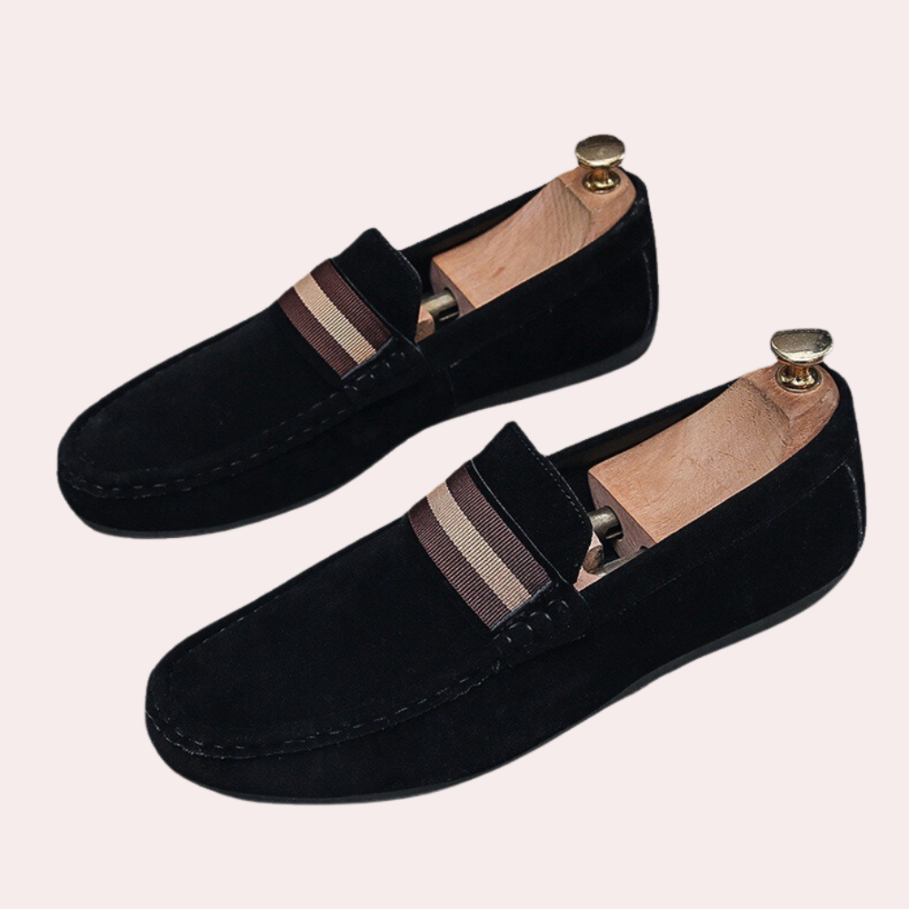Loafers pour hommes - Luxe Slip-On - Confortable & Élégant - Noir-6