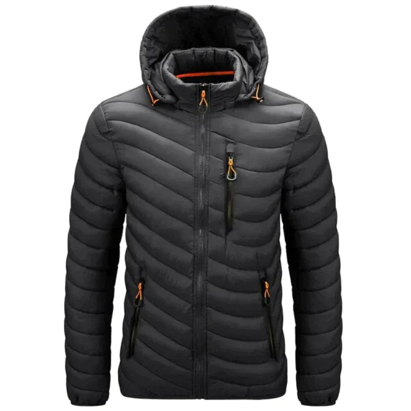 Lucas – Doudoune D'Extérieur Pour Homme, Chaude Et Déperlante