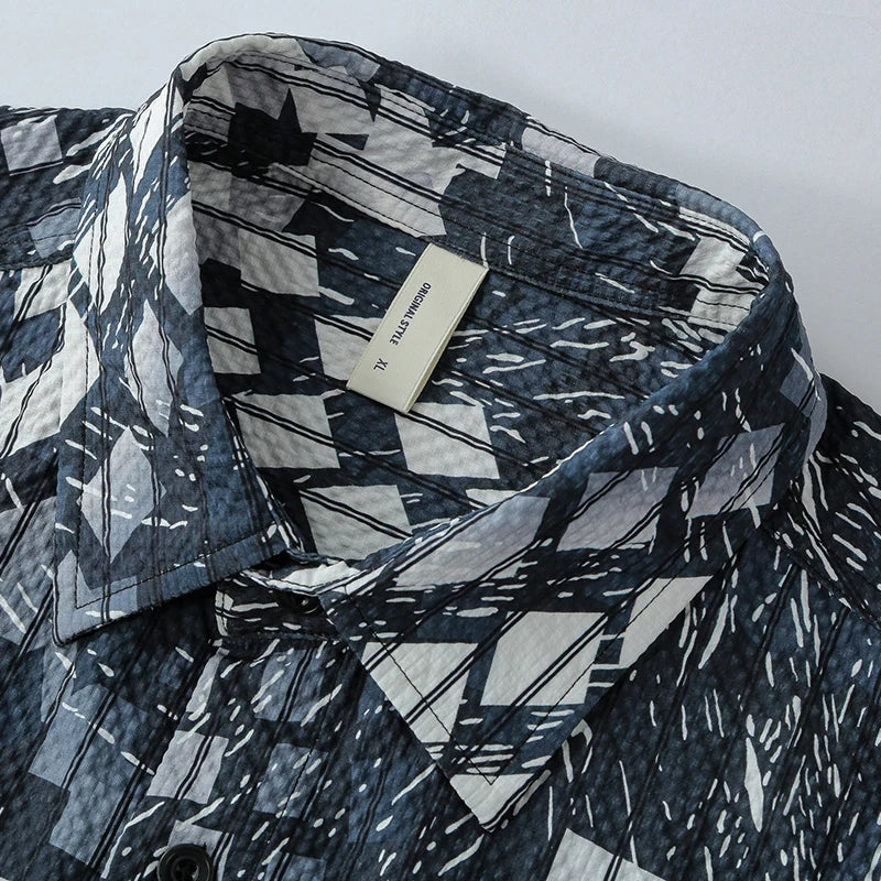 Hank - Chemise Imprimée Unique - Élégant - Hommes-4