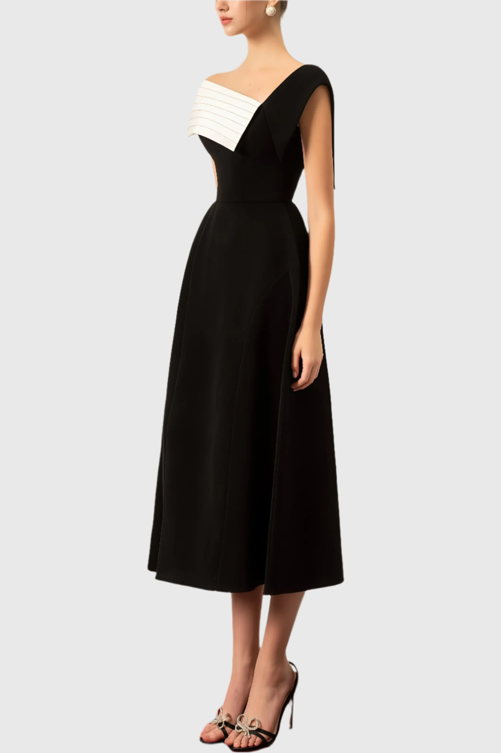 Robe Midi Femme de Soirée - Chloé