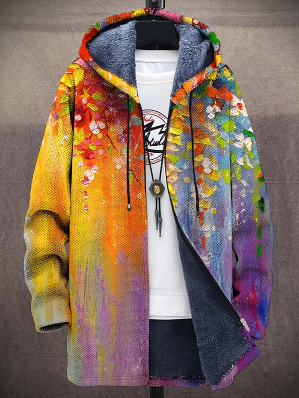 Chloé - Veste Chic Patchwork Zippée à Capuche
