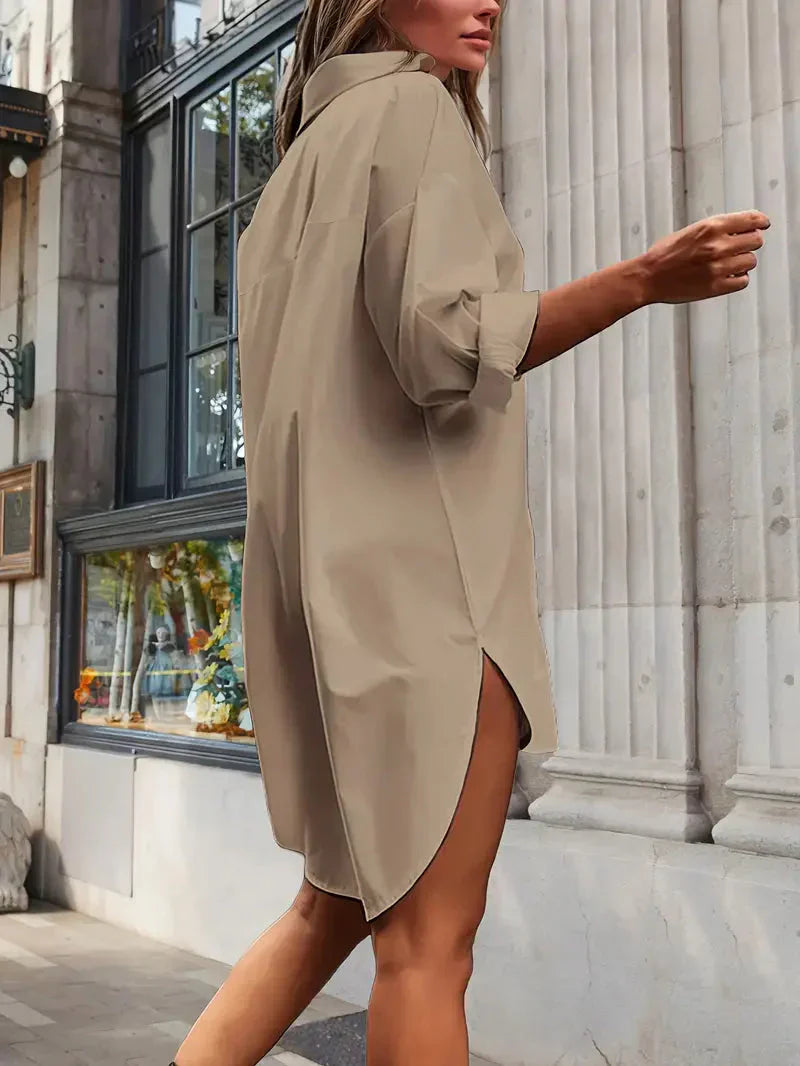 Stéphanie - Blouse Robe Oversized