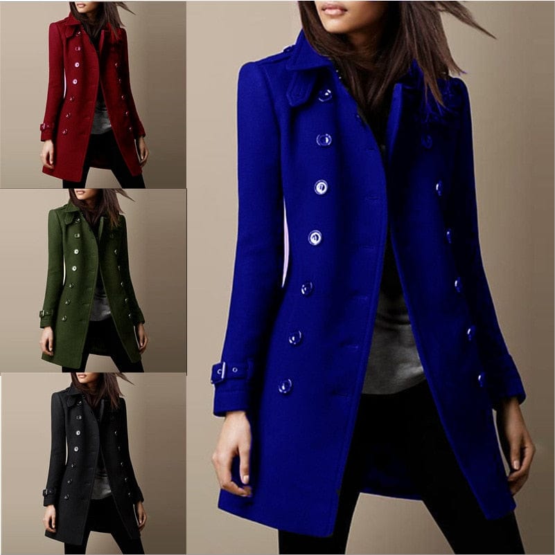Charlotte | Manteau ĂlĂ©gant Long CintrĂ©