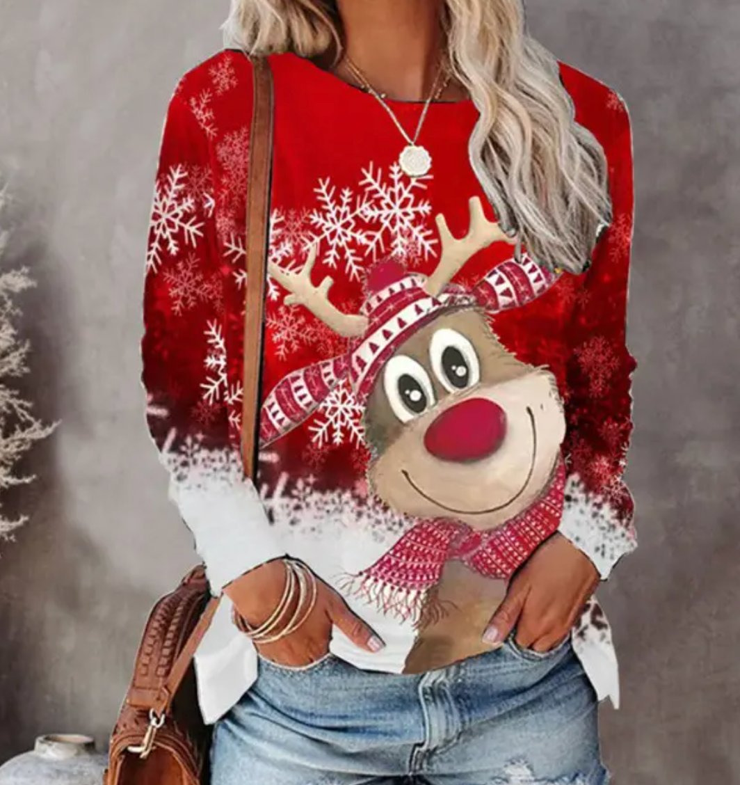 Mia - Pull noël chaud femme