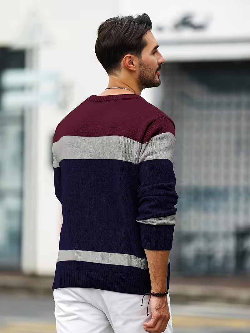 Thomas - Pull Classique Torsadé Color