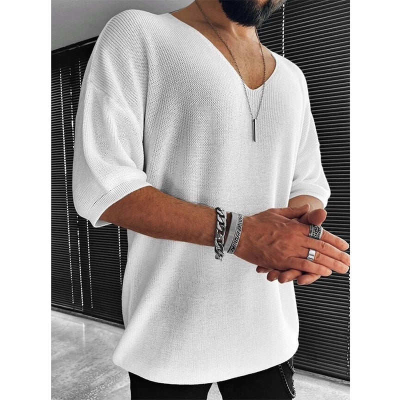 Edwin - T-shirt tricot décontracté - Surdimensionné - Hommes-2