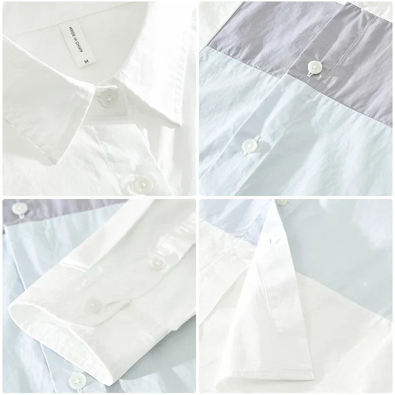 Carson - Chemise Patchwork - Moderne - Hommes-5