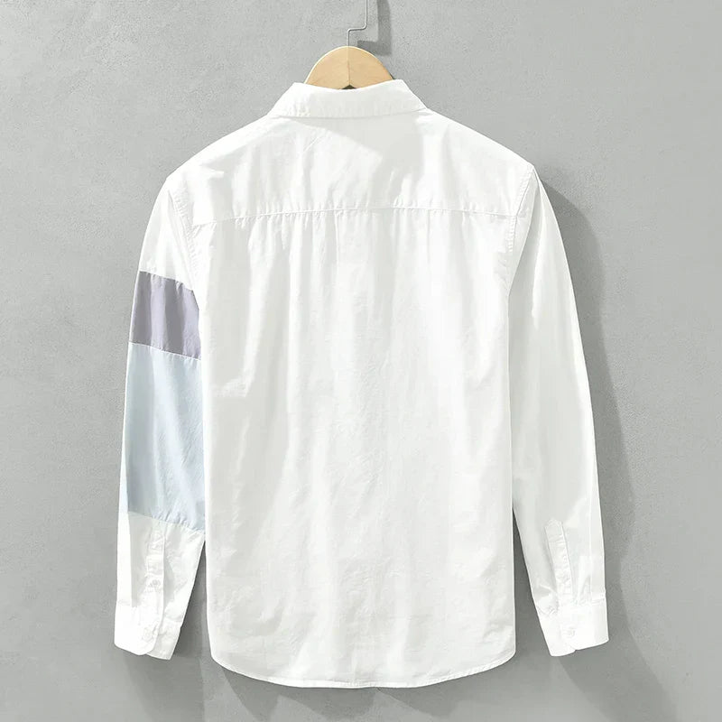 Carson - Chemise Patchwork - Moderne - Hommes-2