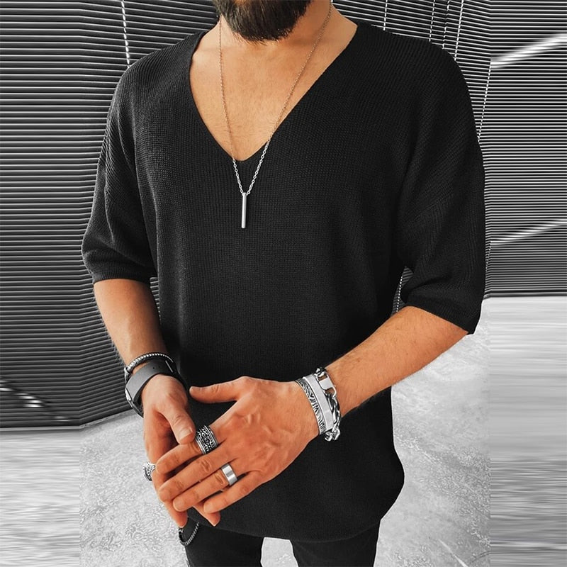 Edwin - T-shirt en tricot décontracté - Surdimenssionné - Hommes-3