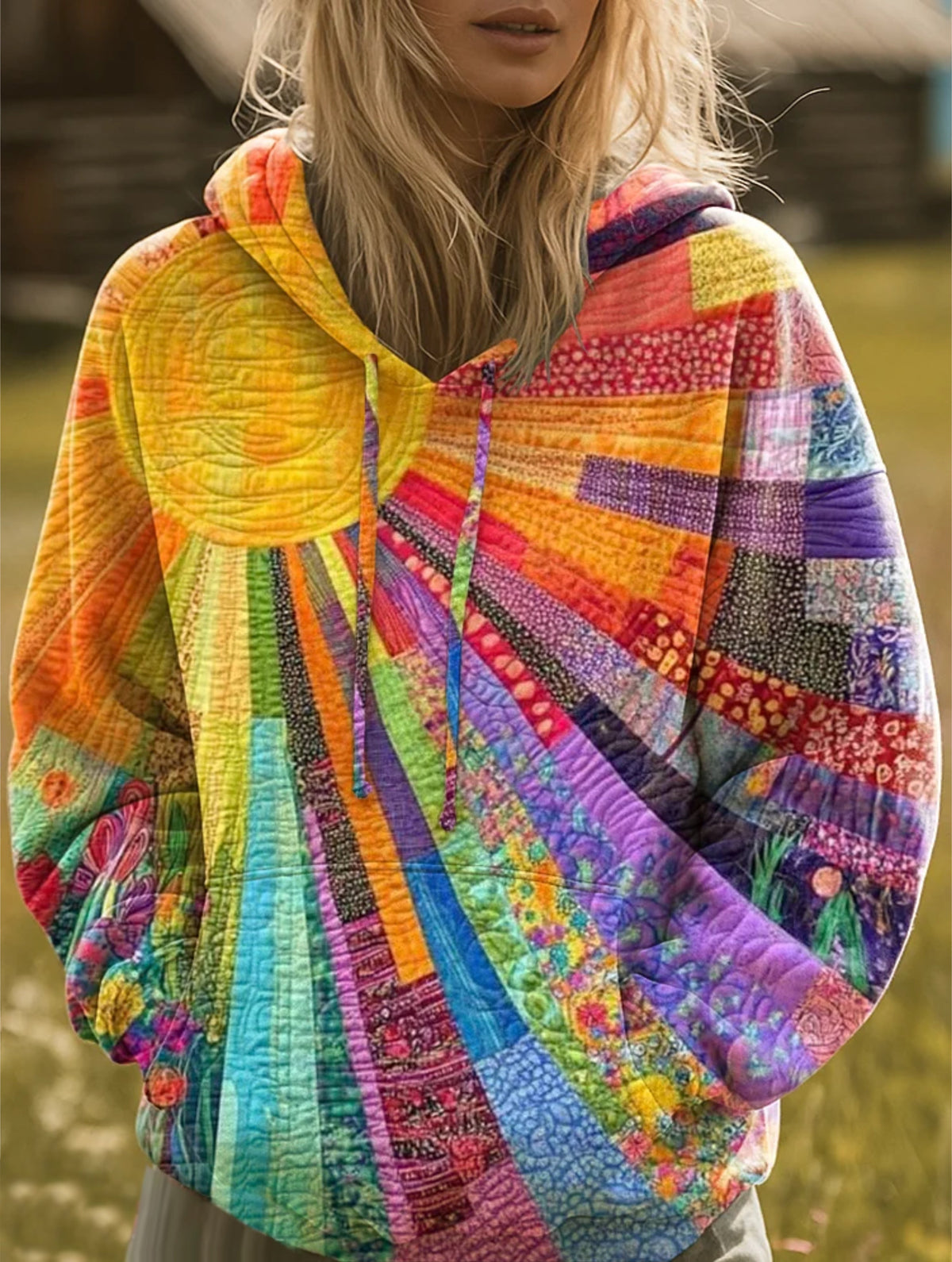 Manon - Sweat Chic Capuche Bohème