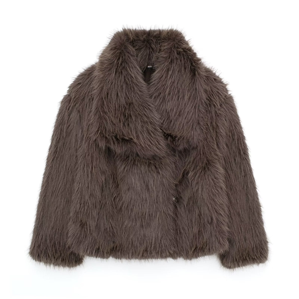 Sabine - Manteau Élégant Fourrure Court
