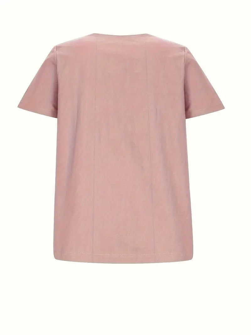 Blouse Femme En Lin Manches Courtes Boutonnée - Janine