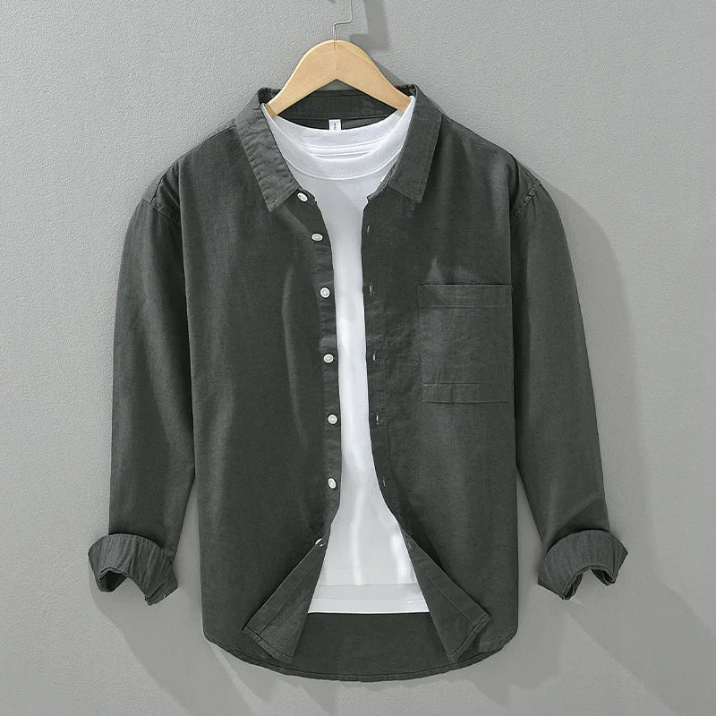 Image variante pour Griffin - Chemise en coton - Intemporelle - Hommes-13