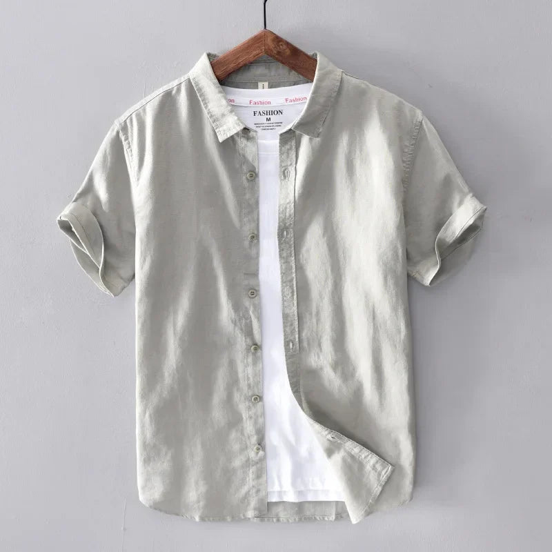 Jeroen - Chemise en Lin Décontractée - Intemporelle - Hommes-2