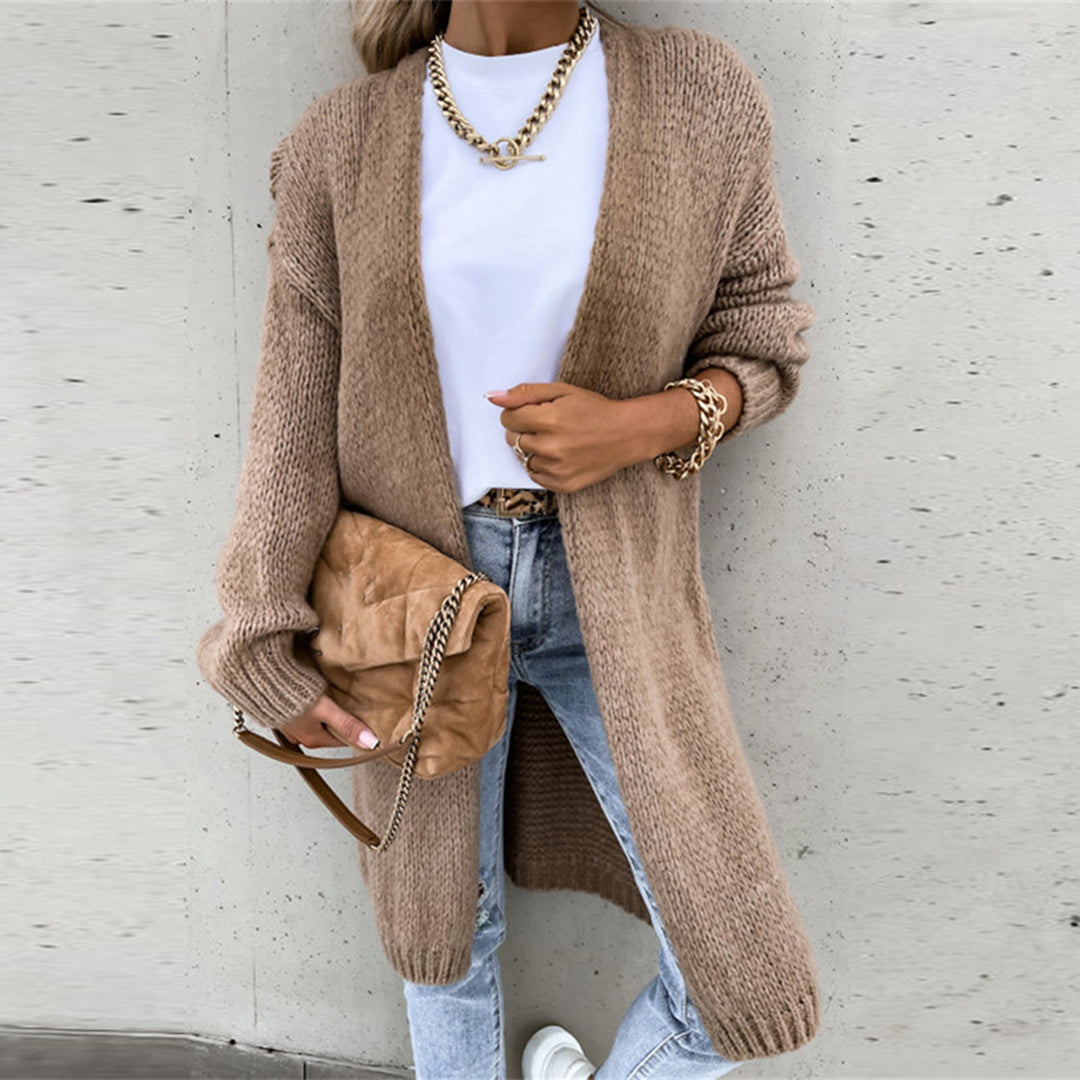 Isabelle - Cardigan Confort Luxe en Tricot pour Femmes