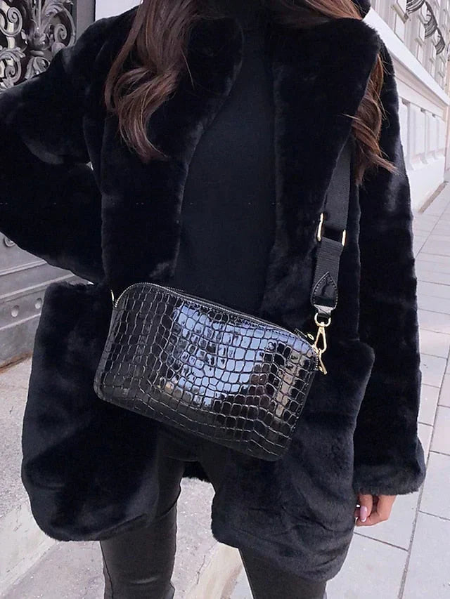 Sana - Manteau femme teddy