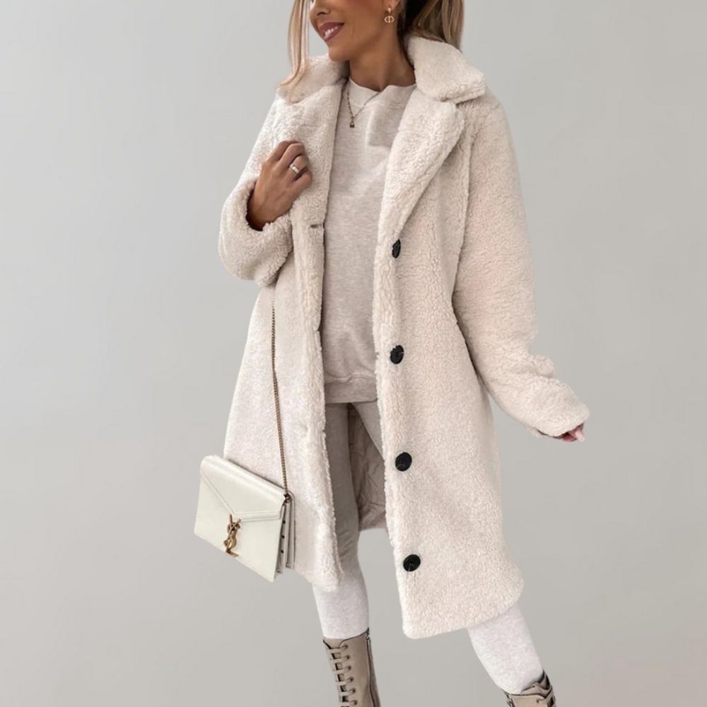 Patricia - Manteau Chic Sherpa Chaud
