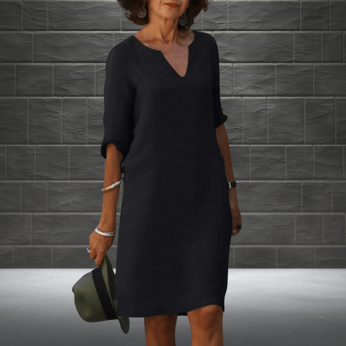 Charlotte - Robe Midi D'Été Confortable