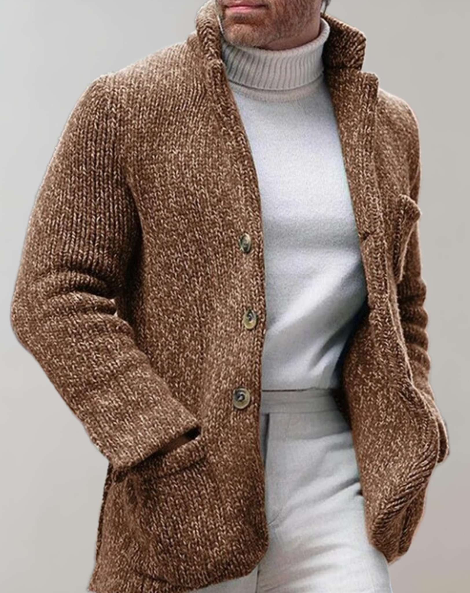 Julien – Gilet Pour Homme Avec Boutons, Style Décontracté Et Élégant