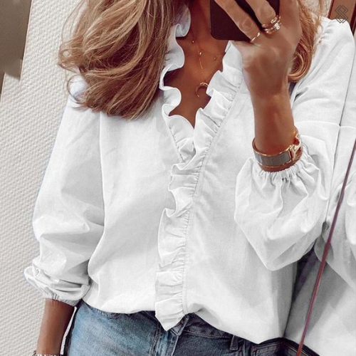 Pascale â Blouse En Lin DâĂtĂ© Pour Une Tenue LĂ©gĂšre Et StylĂ©e