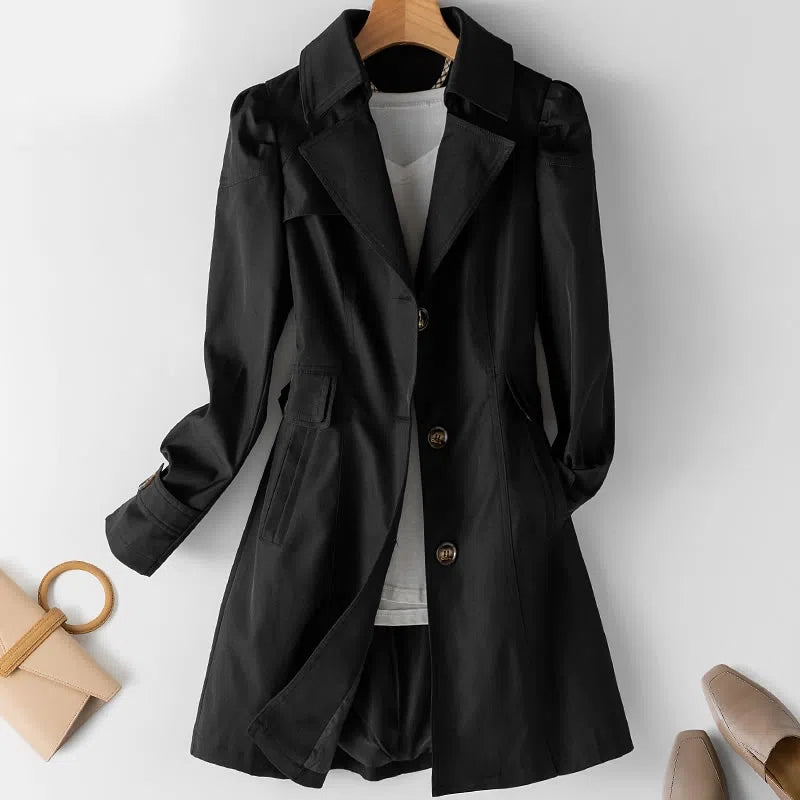 Camille â Trench Mi-Long Pour Femmes, Une Option ĂlĂ©gante Pour Toutes Les Occasions