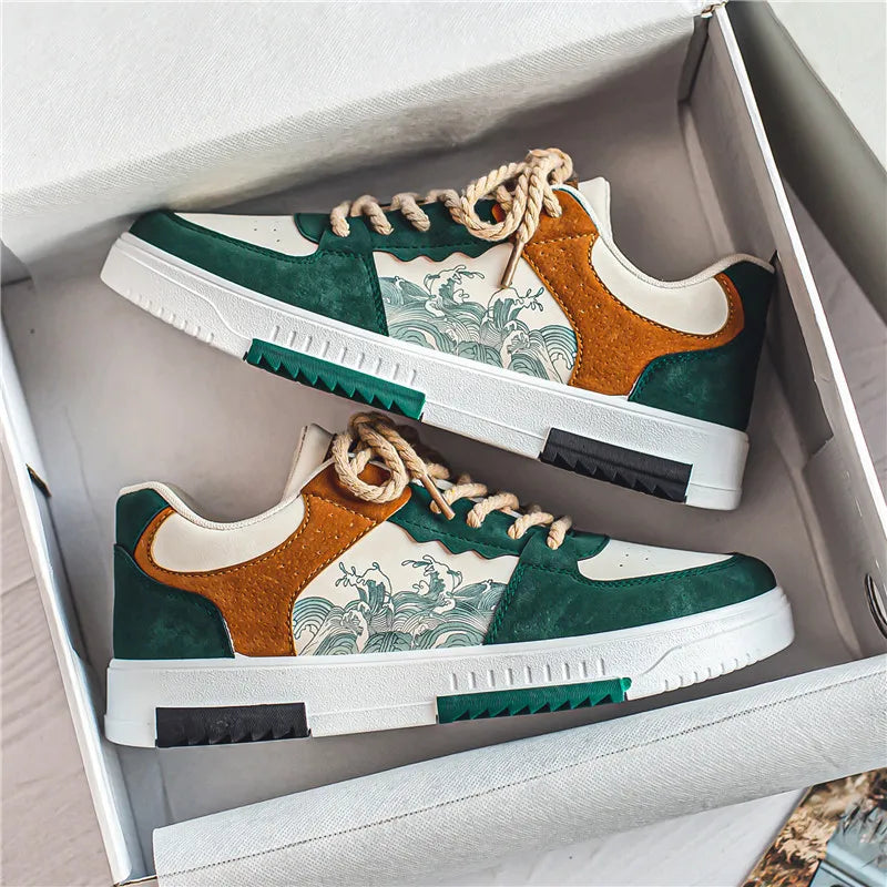 Floris – Baskets Élégantes Pour Hommes, Idéales Pour Un Style Casual Ou Formel