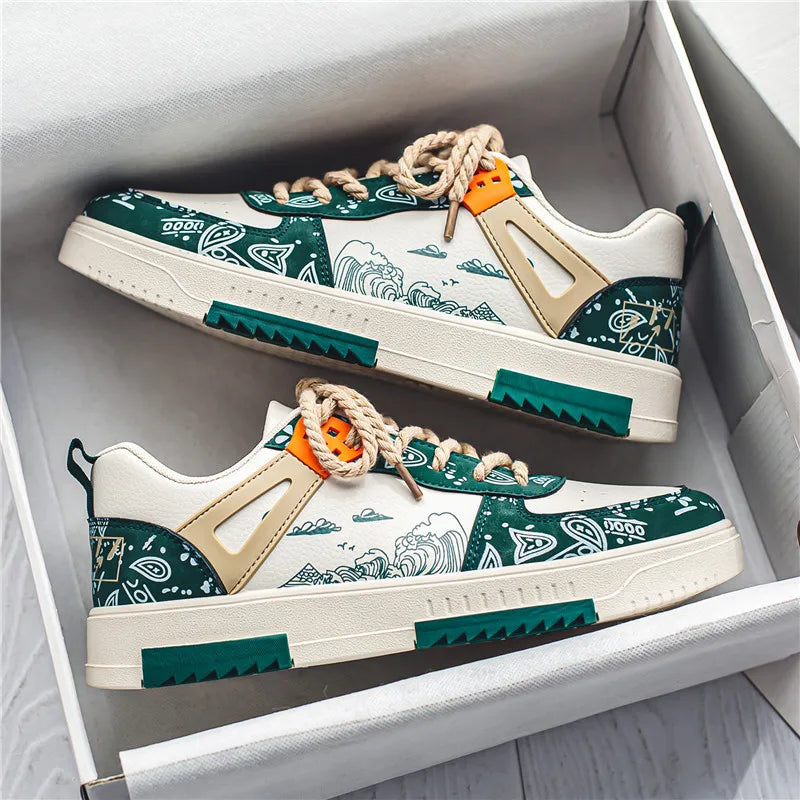 Floris – Baskets Élégantes Pour Hommes, Idéales Pour Un Style Casual Ou Formel