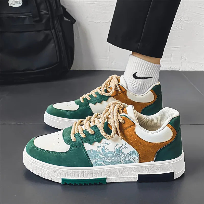 Floris – Baskets Élégantes Pour Hommes, Idéales Pour Un Style Casual Ou Formel
