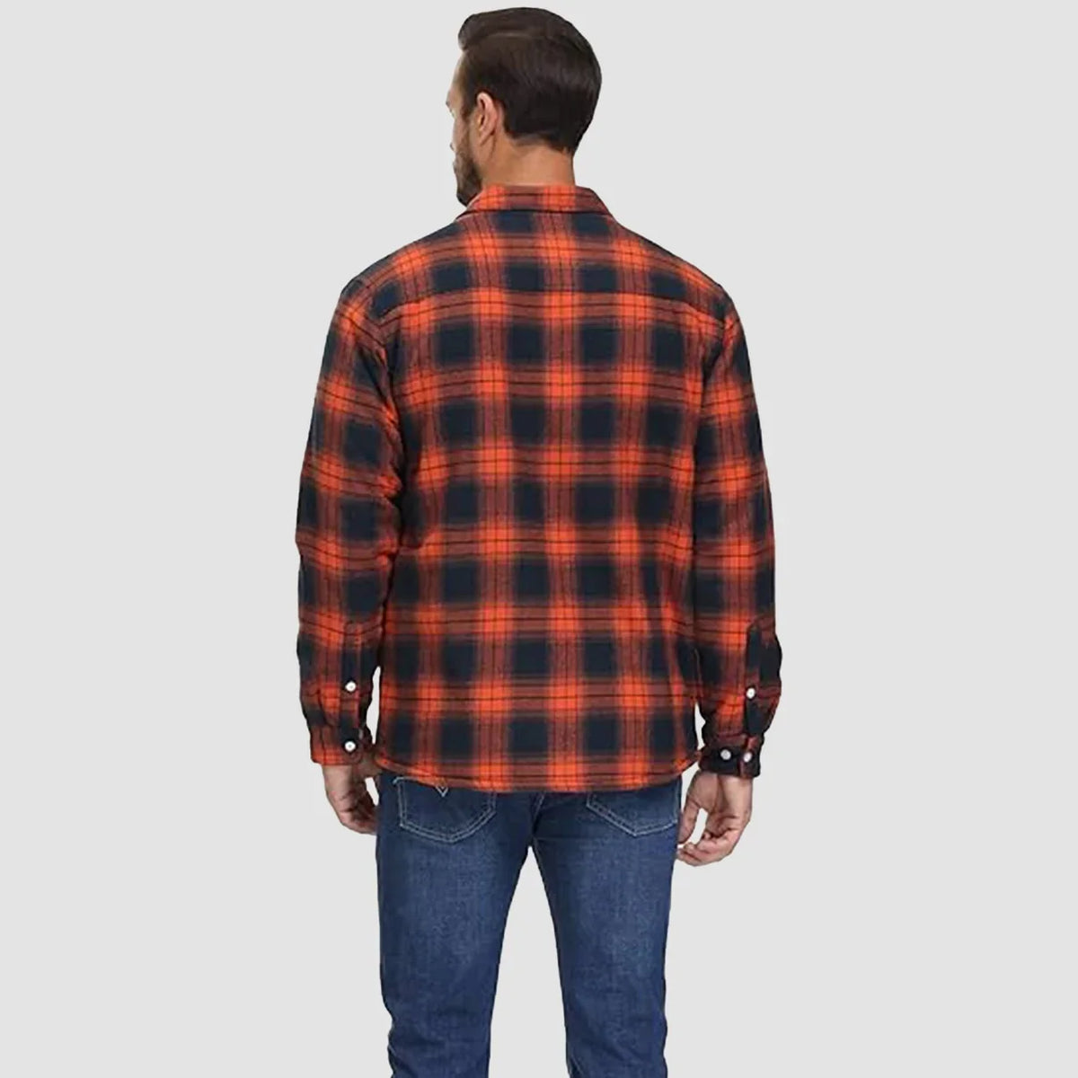 Thomas - Surchemise Chic Écossaise Sherpa