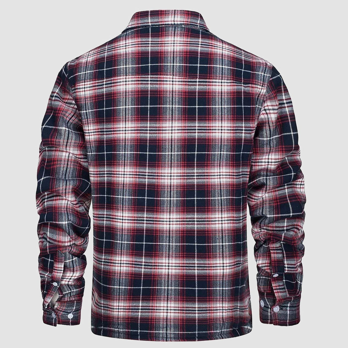 Thomas - Surchemise Chic Écossaise Sherpa