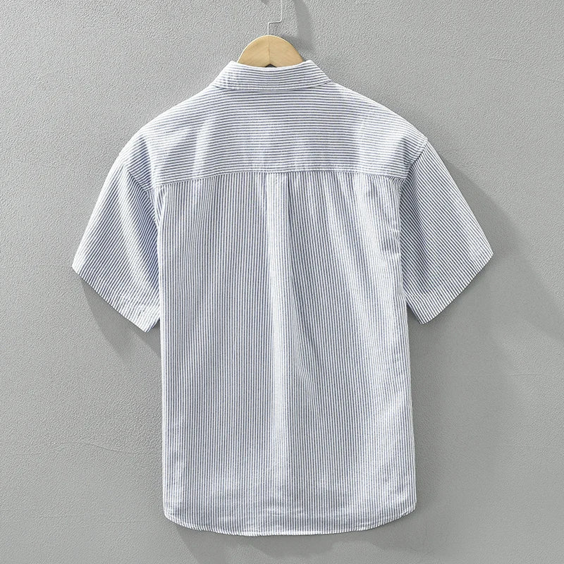 Lex - Chemise rayĂ©e dĂ©contractĂ©e - ĂlĂ©gant - Hommes-2