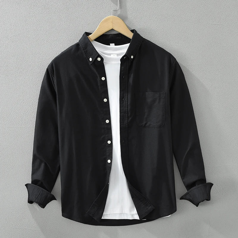 Harmen - Chemise en Coton - ĂlĂ©gant DĂ©contractĂ© - Hommes-1