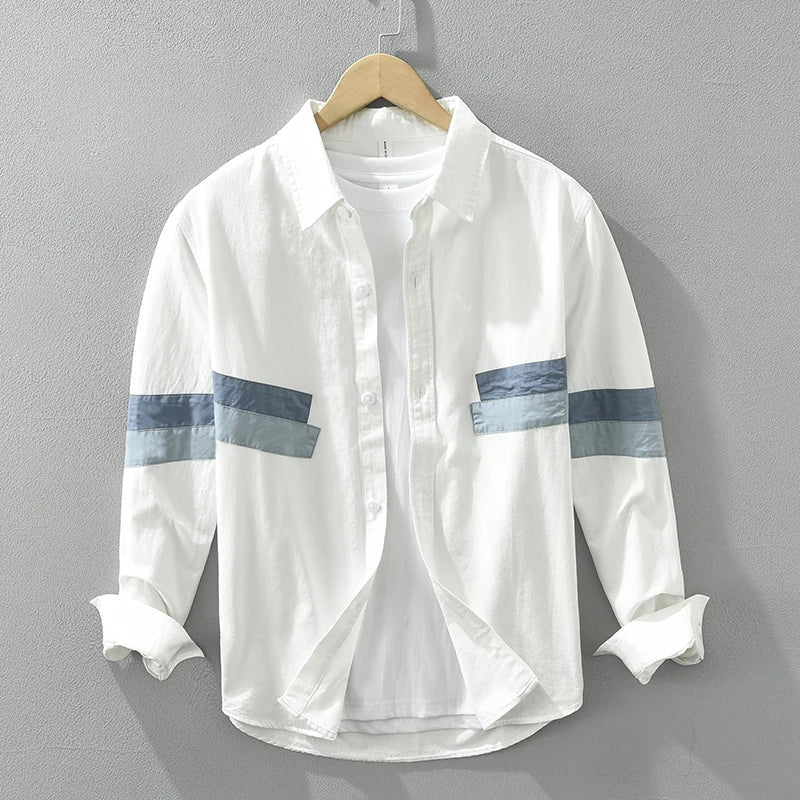 Jeroen - Chemise en patchwork - Coupe décontractée - Hommes-2
