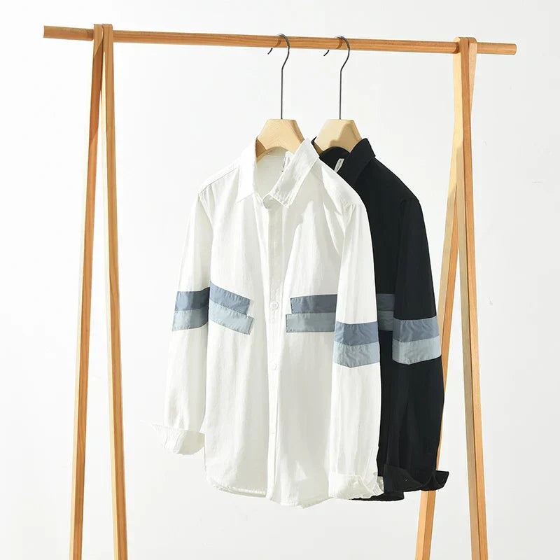 Jeroen - Chemise Patchwork - Coupe Décontractée - Hommes-6