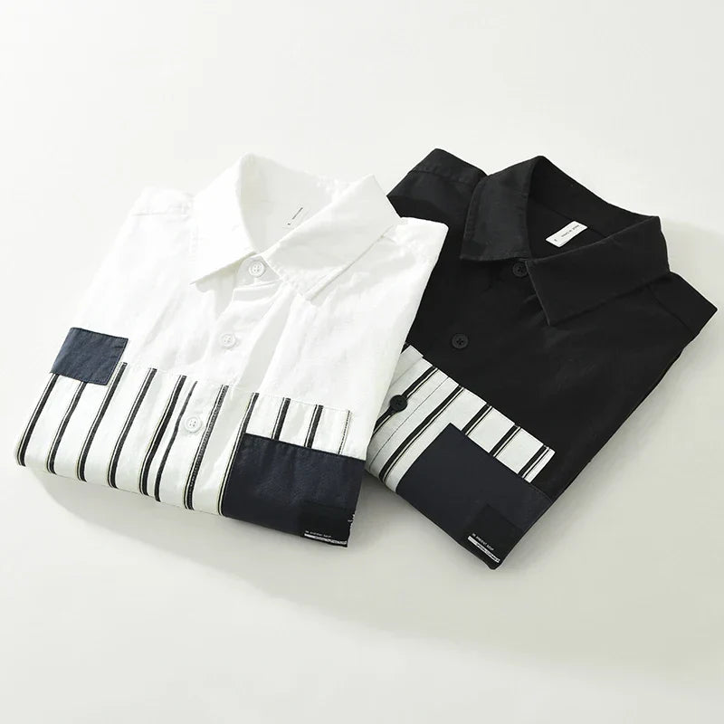 Wobbe - Chemise Patchwork - Audacieux - Hommes-6