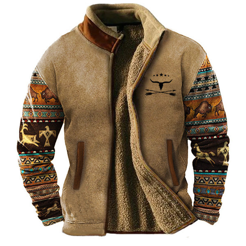 Thierry - Veste Chic Polaire Aztèque