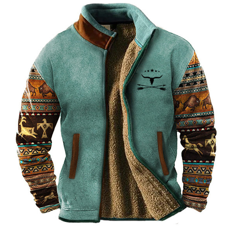 Thierry - Veste Chic Polaire Aztèque