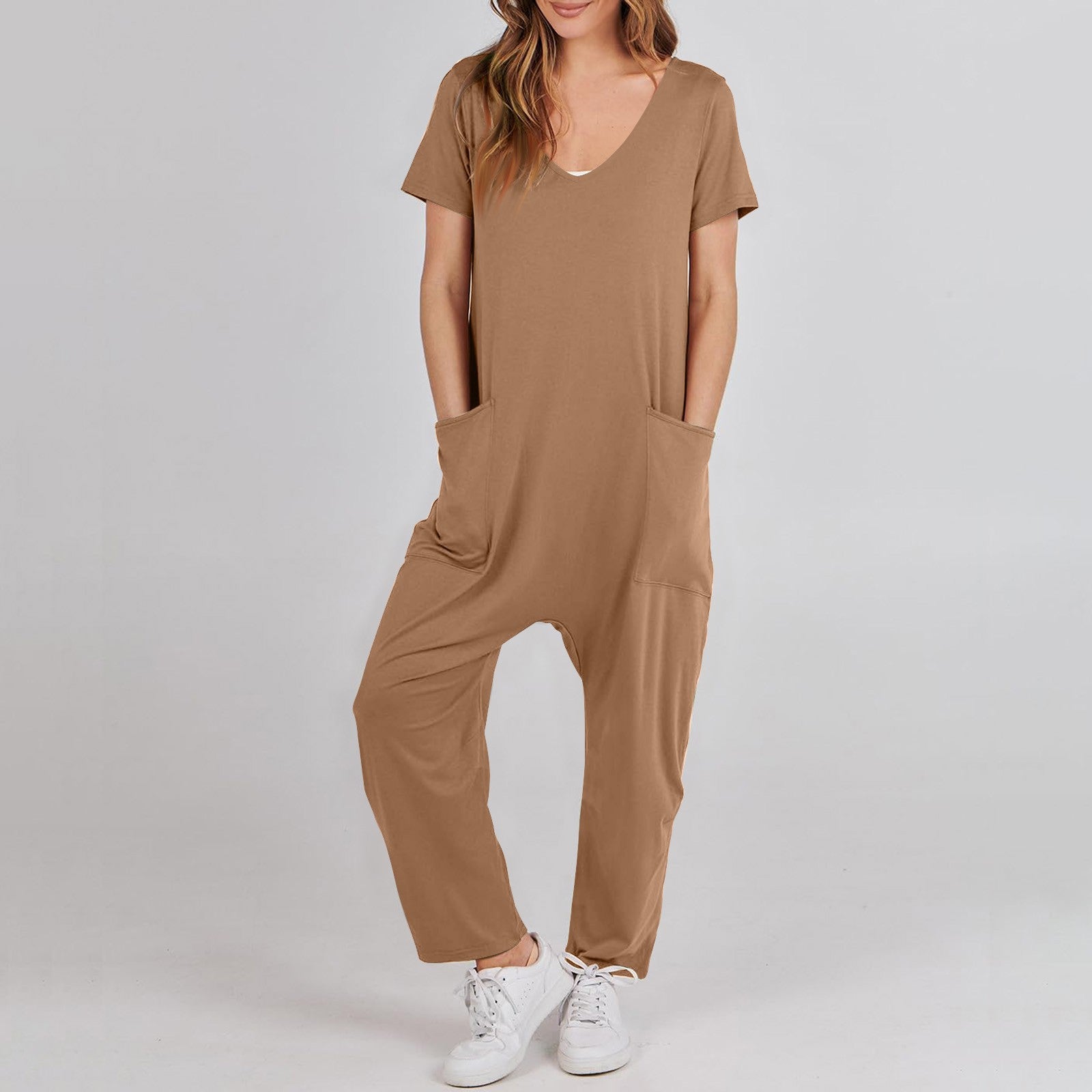 Image variante pour Audrea - Salopette décontractée à col en V - Élégante et confortable - Femmes-41