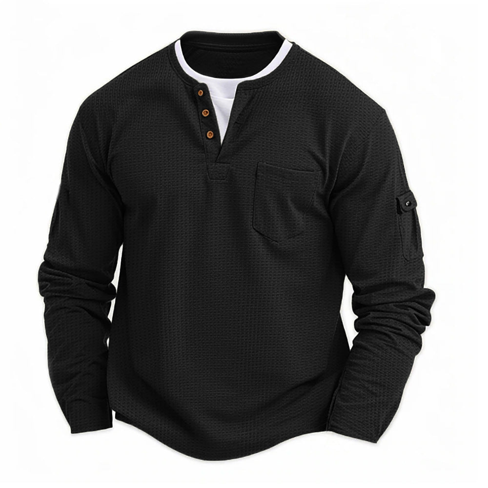 Lucas - Henley Manches Longues Homme