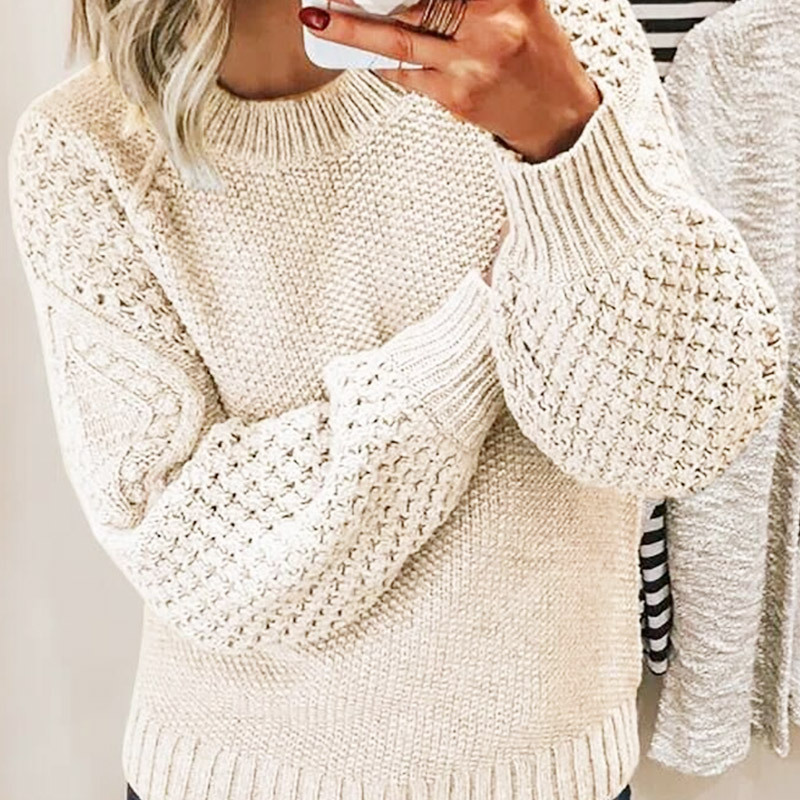 Amaris - Pull en maille confortable femme