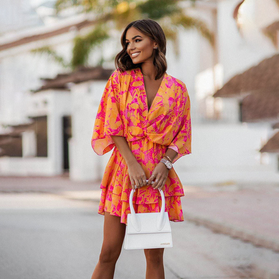 Fatima - Mini-Robe Élégante