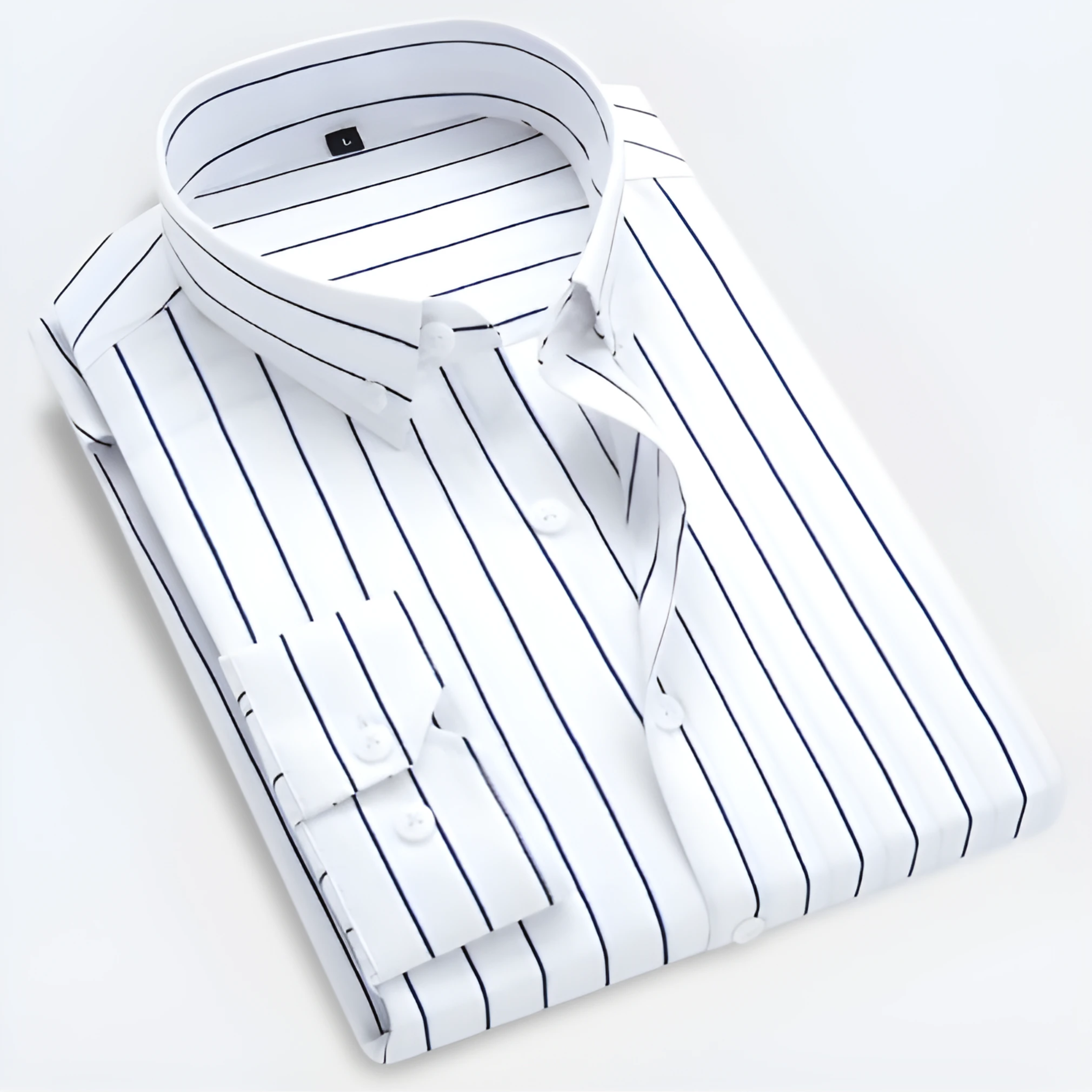 Laurent - Chemise Business Rayée Slim Fit Homme