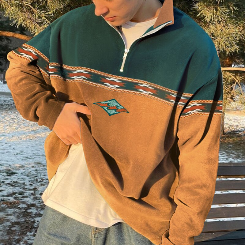 Thomas - Sweat Chic Oversize Zippé